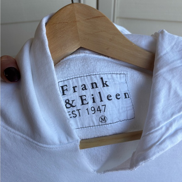 NWT Frank & Eileen Mel Triple Fleece Short Sleeve Hoodie - Picture 7 of 10